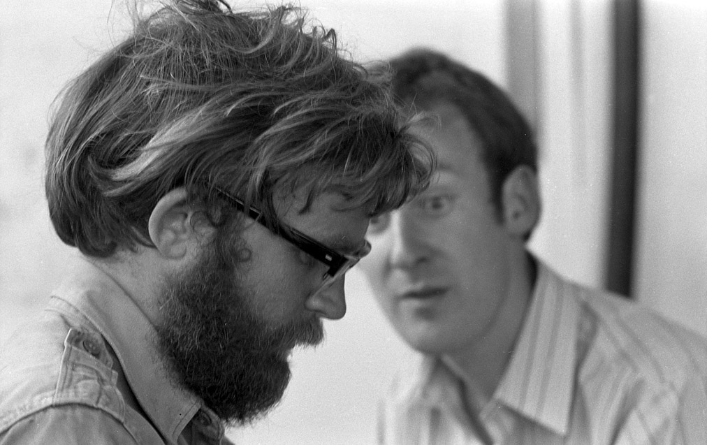 John Wilkinson with Paul Reece (right)
